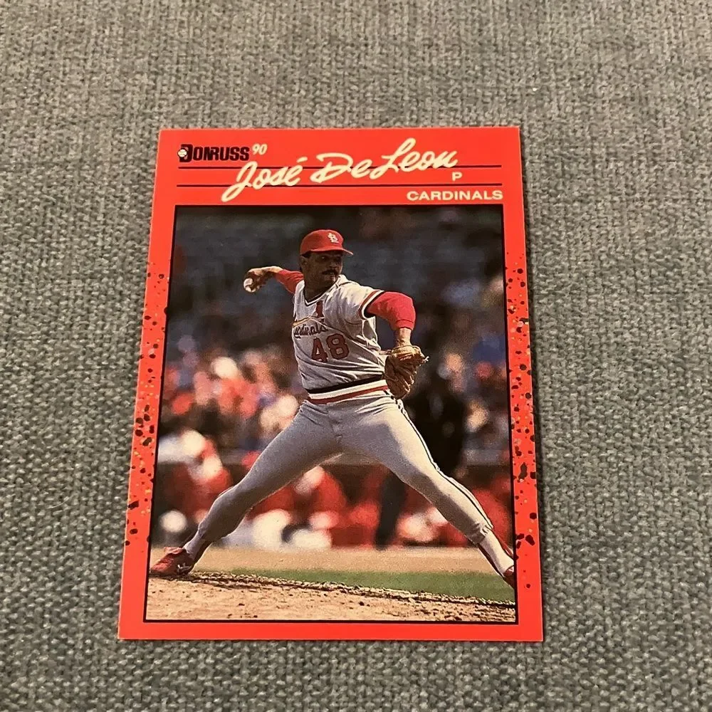 1990 Donruss St. Louis Cardinals Baseball Card Trading Card